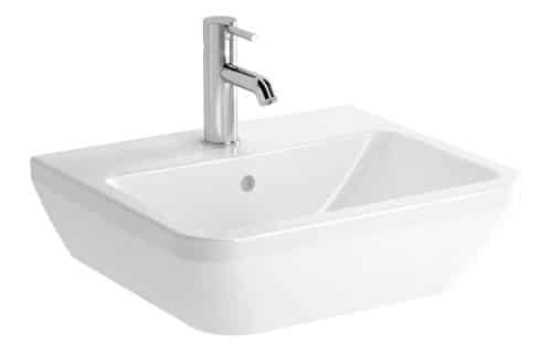 VitrA Integra 500x430mm 1TH Basin w/Overflow - White