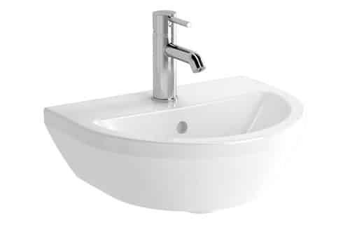 VitrA Integra 450x360mm 1TH Basin w/Overflow - White