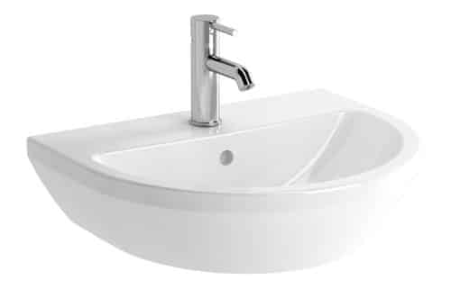 VitrA Integra 550x450mm 1TH Basin w/Overflow - White