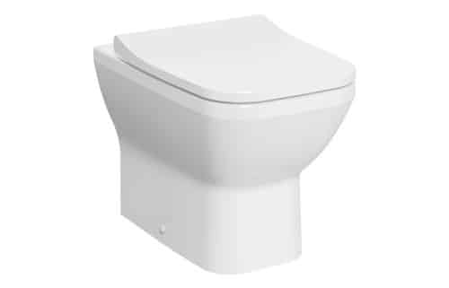 VitrA Integra Square Rimless Back to Wall Pan Only - White