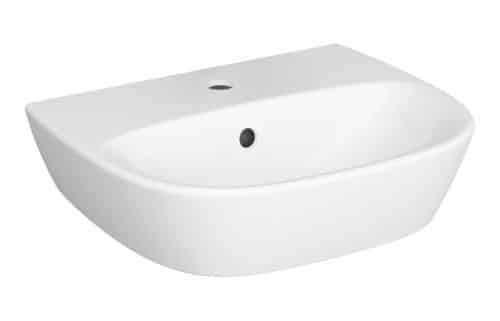 VitrA Zentrum 445x360mm 1TH Basin w/Overflow - White