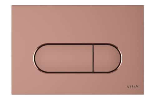 VitrA Loop Round Flush Plate - Soft Copper