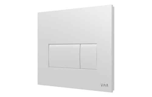 VitrA Loop Square Flush Plate - Gloss White