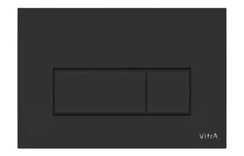 VitrA Loop Square Flush Plate - Matt Black