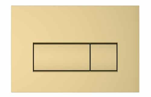 VitrA Loop Square Flush Plate - Gloss Gold