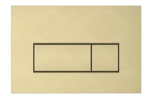 VitrA Loop Square Flush Plate - Brushed Gold