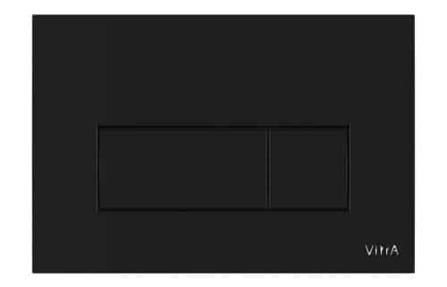 VitrA Loop Square Flush Plate - Gloss Black