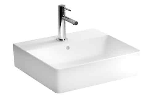 VitrA Nuo 500x440mm 1TH Basin w/Overflow - White