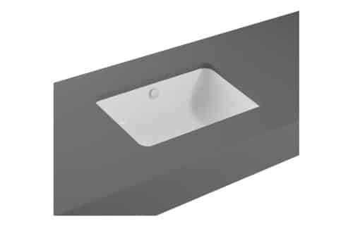 VitrA S20 550x370mm 0TH Undercounter Basin - White