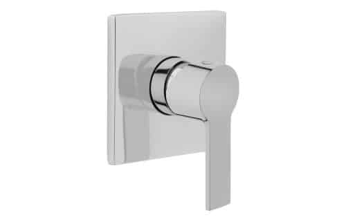 VitrA AquaCare Square Built-in Stop Mixer Valve - Chrome