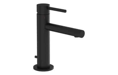 VitrA Origin Basin Mixer w/Waste Lever - Matt Black
