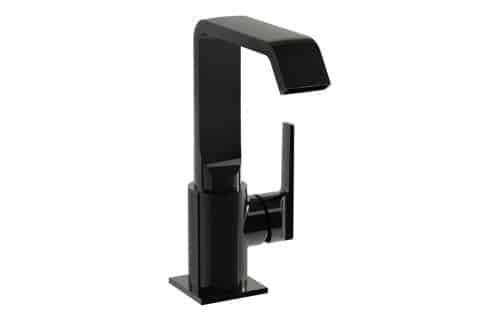 VitrA Suit Basin Mixer (Side Handle) - Gloss Black