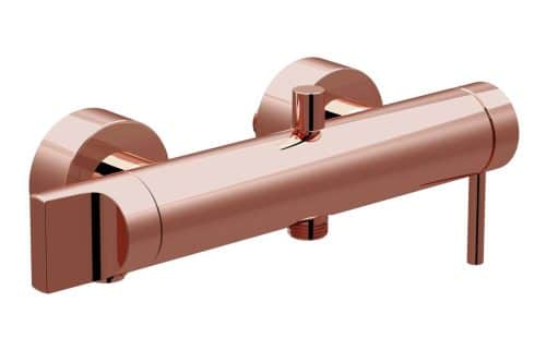 VitrA Origin Wall Mounted Shower Mixer - Soft Copper
