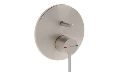 VitrA Origin Integrated 2-Way Diverter - Brushed Nickel