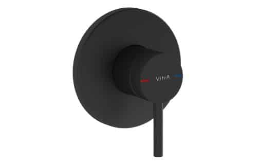 VitrA Origin Integrated 1-Way Diverter - Matt Black