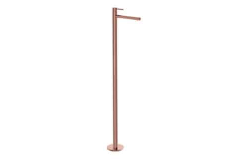 VitrA Origin Floor Standing Basin Mixer - Soft Copper