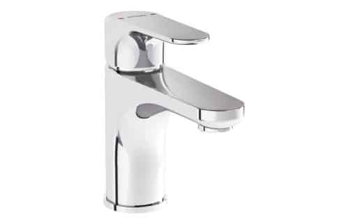 VitrA Root Round Compact Basin Mixer - Chrome