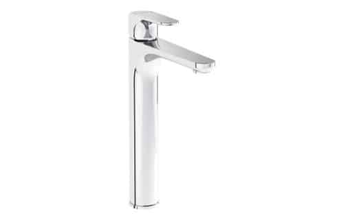 VitrA Root Round Tall Basin Mixer - Chrome