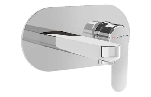 VitrA Root Round Integrated Basin Mixer - Chrome