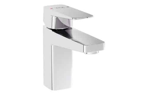 VitrA Root Square Compact Basin Mixer - Chrome