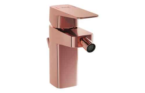 VitrA Root Square Bidet Mixer - Soft Copper