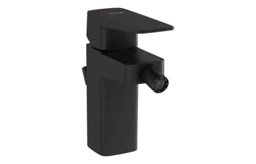VitrA Root Square Bidet Mixer - Matt Black