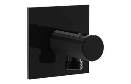 VitrA Suit Built-In Hand Shower Outlet - Gloss Black