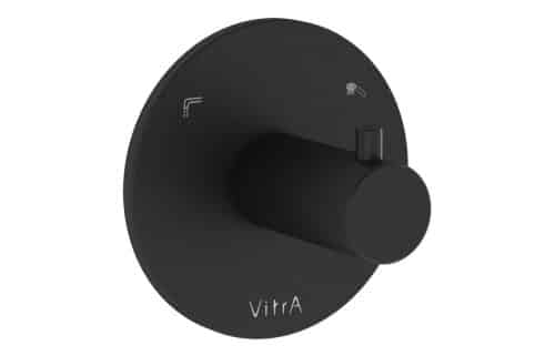 VitrA Origin Built-In 2-Way Diverter - Matt Black