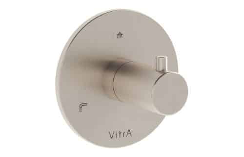 VitrA Origin Integrated 3-Way Diverter - Brushed Nickel