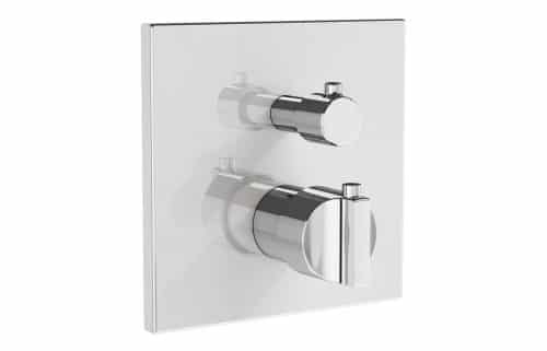 VitrA Suit Integrated Thermostatic Bath/Shower Mixer - Chrome