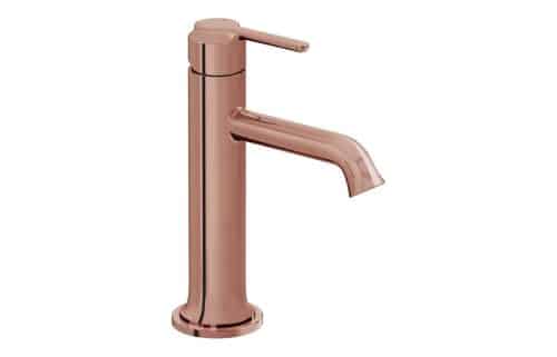 VitrA Origin Classic Basin Mixer (Top Handle) - Soft Copper