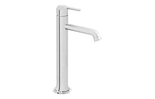 VitrA Origin Classic Tall Basin Mixer (Top Handle) - Brushed Gold