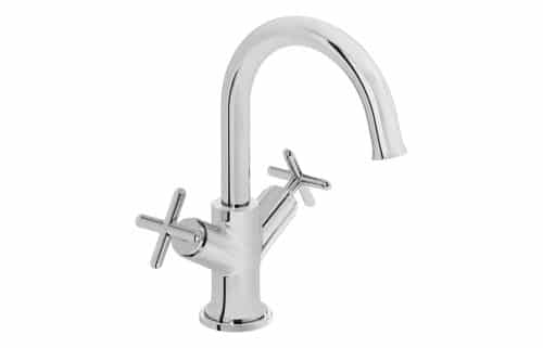 VitrA Origin Classic Basin Mixer (Cross Handles) - Chrome