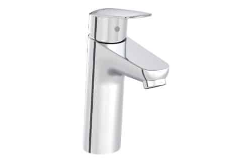 VitrA Flow Round Large Basin Mixer - Chrome