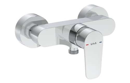 VitrA Flow Soft Wall Mounted Shower Mixer - Chrome