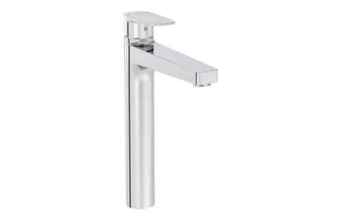 VitrA Flow Square Tall Basin Mixer - Chrome