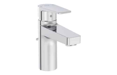 VitrA Flow Square Basin Mixer w/Waste Lever - Chrome