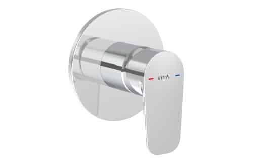 VitrA Flow Soft Integrated Shower Mixer Valve - Chrome