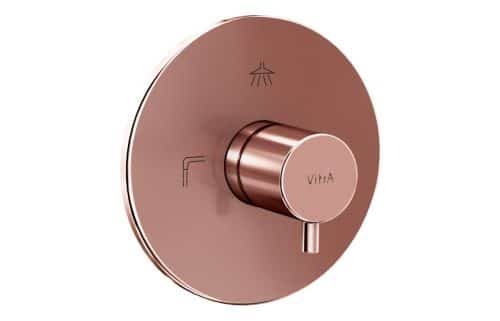 VitrA Origin 3-Way Diverter - Soft Copper
