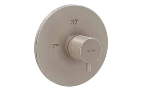 VitrA Origin 3-Way Diverter - Brushed Nickel