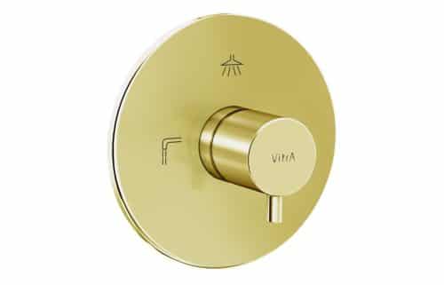 VitrA Origin 3-Way Diverter - Soft Gold