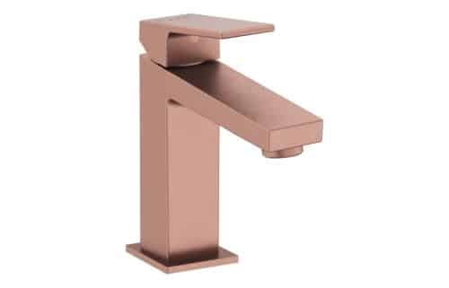 VitrA Minimax Square Large Basin Mixer - Brushed Bronze