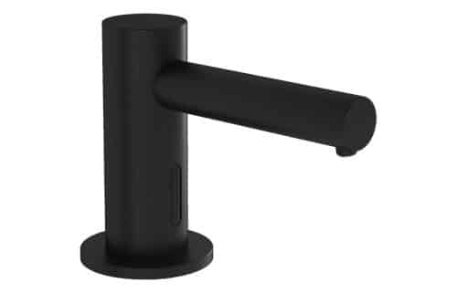 VitrA Origin Touch Free Short Soap Dispenser (Mains) - Matt Black