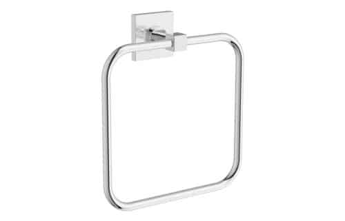 VitrA Root Square Towel Loop - Chrome