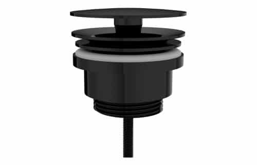 VitrA Universal Waste (Free-Flowing) - Gloss Black