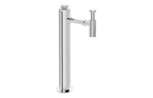 VitrA Floor Standing Bottle Trap - Chrome