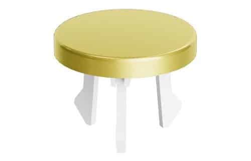 VitrA Basin Overflow Cover - Brushed Gold