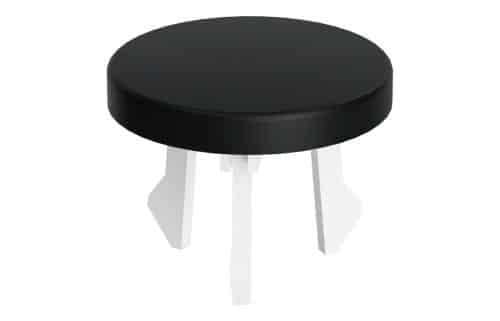 VitrA Basin Overflow Cover - Matt Black