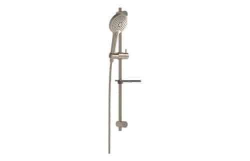 VitrA Bliss 3-Function Hand Shower w/Slide Rail - Brushed Nickel