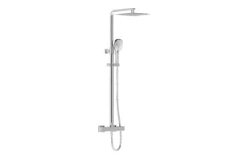VitrA Aquaheat Bliss S 230 Thermostatic Shower Column - Chrome